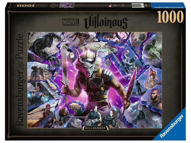 Ravensburger Marvel Villainous: Killmonger 1000pcs