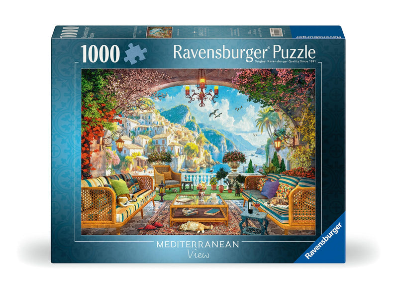 Ravensburger Mediterranean Terrace View (1000)