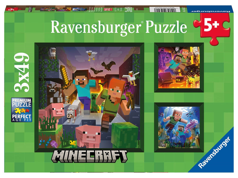 Ravensburger Minecraft Biomes 3x49p