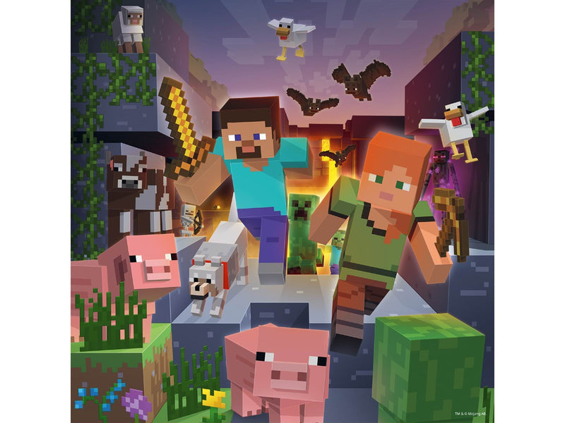Ravensburger Minecraft Biomes 3x49p