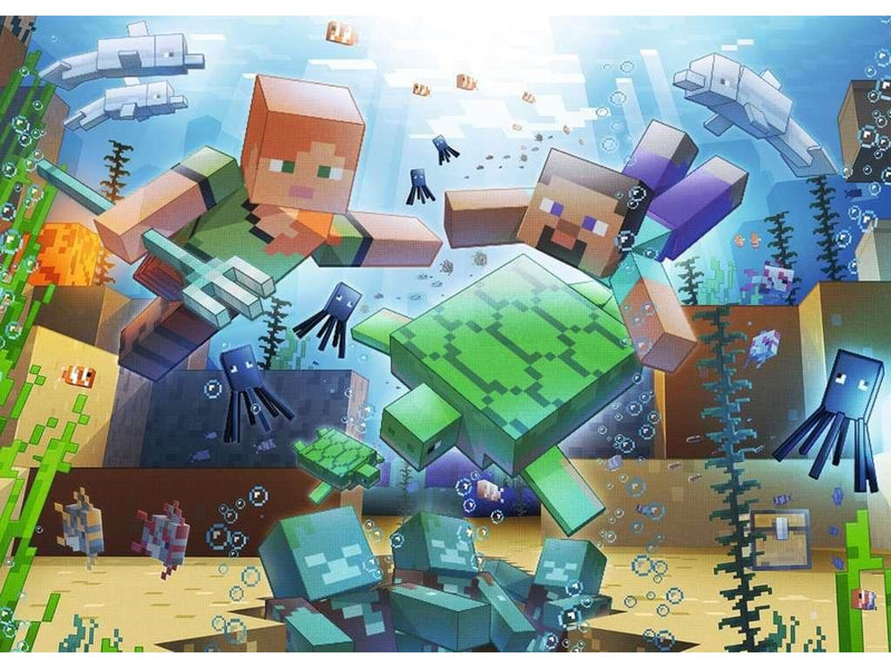 Ravensburger Minecraft Mosaic 1000p