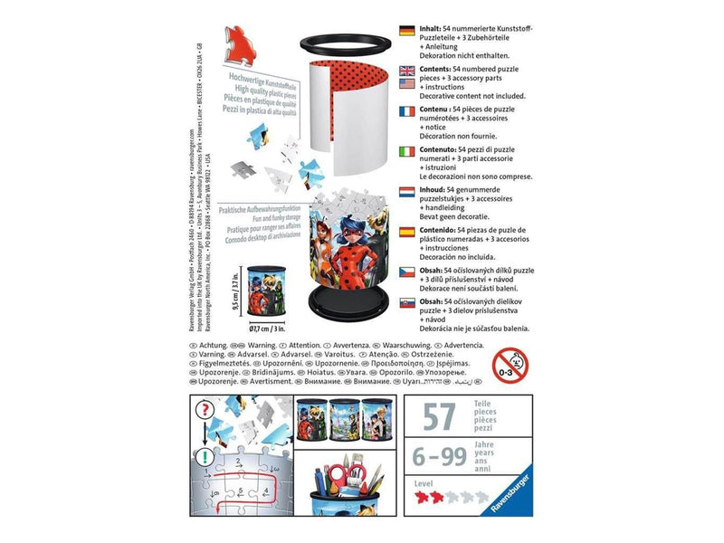 Ravensburger Miraculous Pencil Cup 54pcs