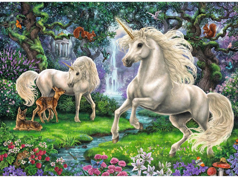Ravensburger Mystical Unicorns 200p