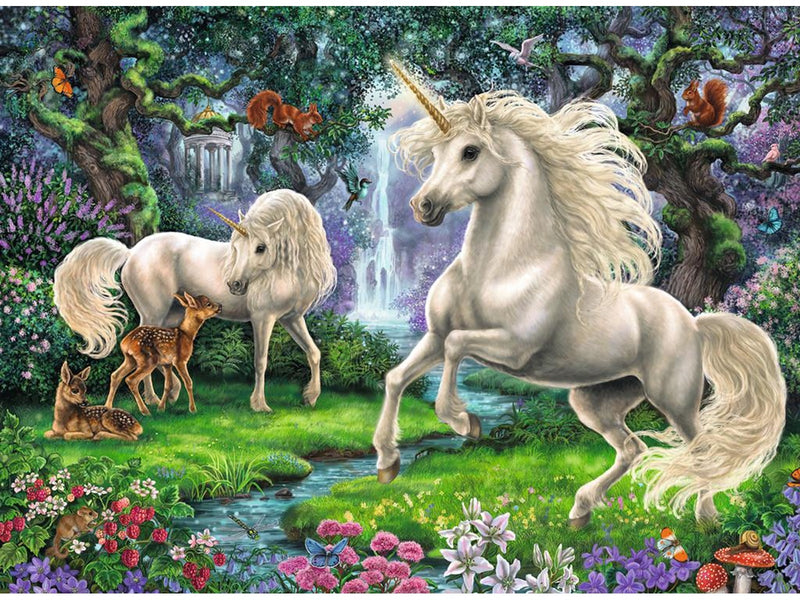 Ravensburger Mystical Unicorns 200p