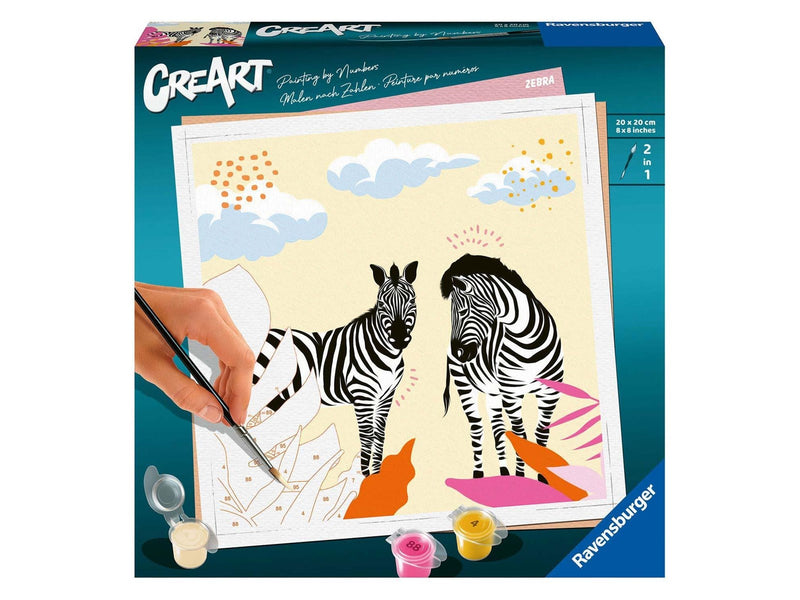 Ravensburger Paint by Numbers - Zebra