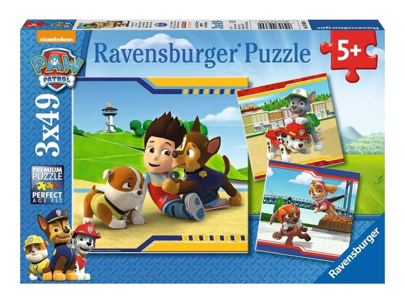 Ravensburger Paw Patrol Fury Heroes 3x49p