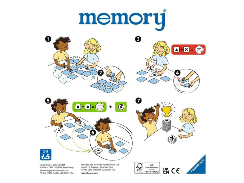 Ravensburger Paw Patrol Large Memory Game