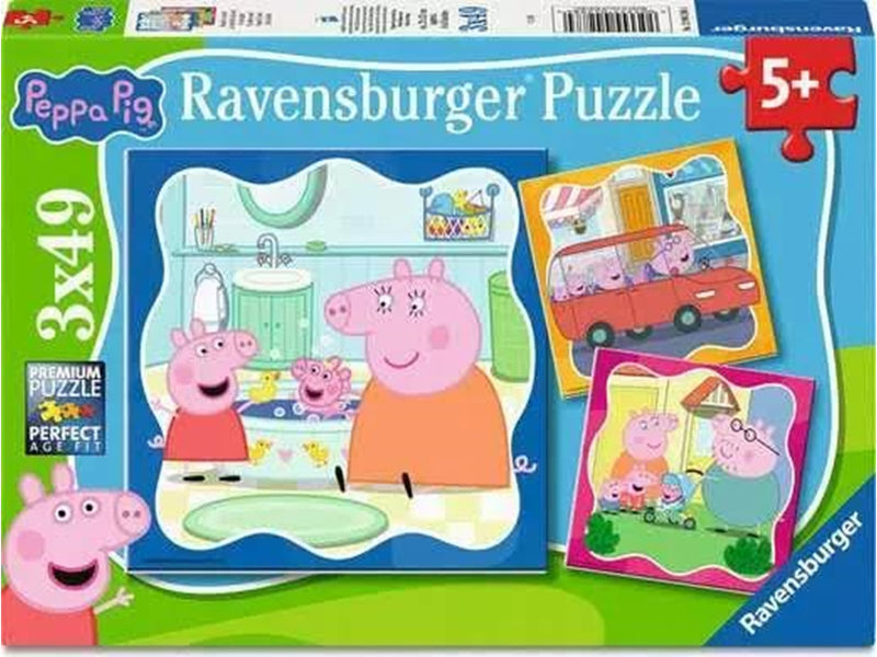Ravensburger Peppa Pig 3x49p - 5+