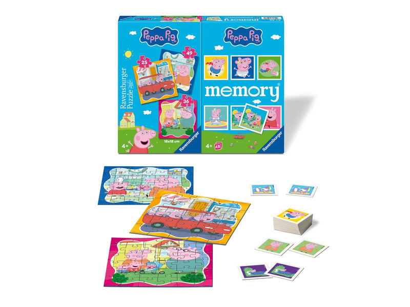 Ravensburger Peppa Pig Puzzle+memory® - Vendespil
