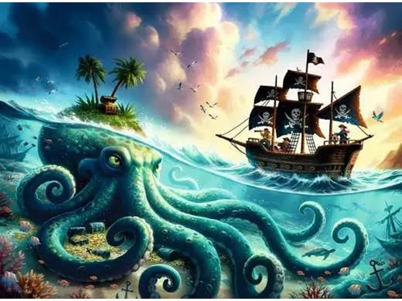 Ravensburger Pirate Treasure 100p - 6+