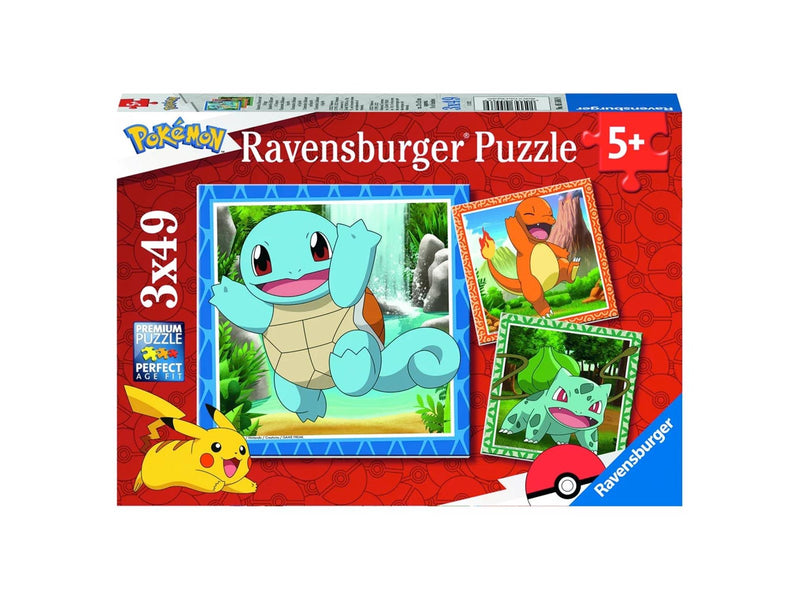 Ravensburger Pokemon 3x 49pcs