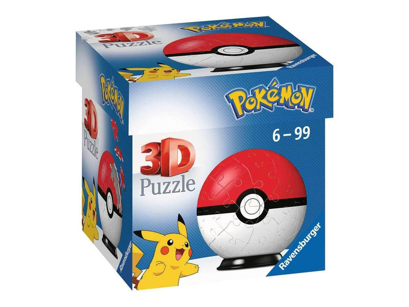 Ravensburger Pokemon Pokeball 3D Puzzle 54pcs.