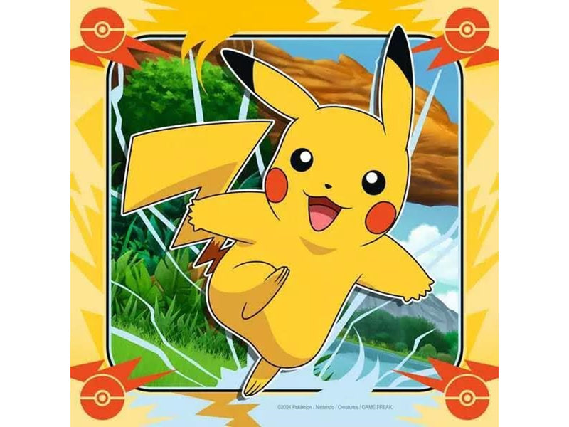 Ravensburger Pokémon 3x49p - 5+