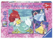 Ravensburger Princesses Adventure - 3x49p