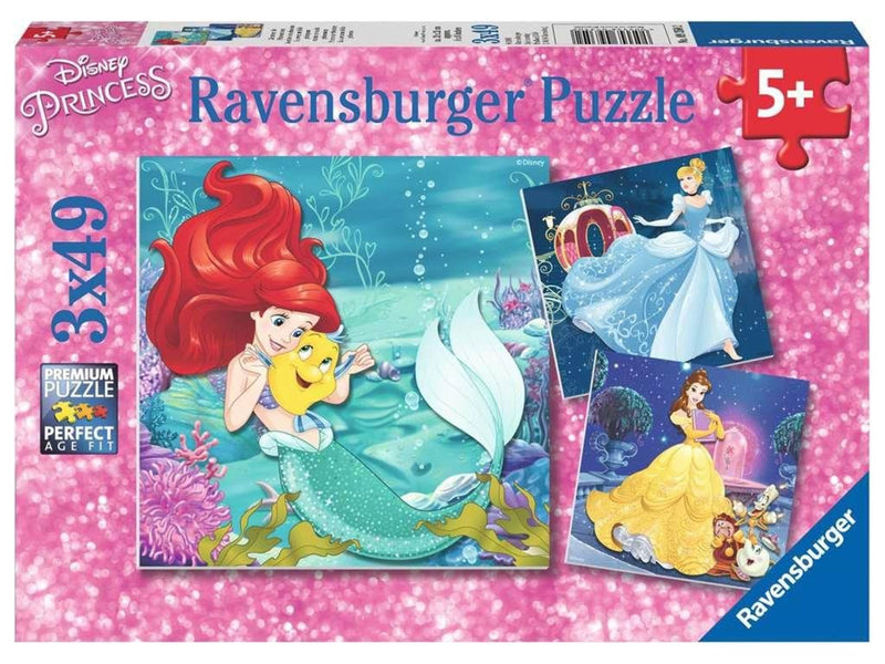 Ravensburger Princesses Adventure - 3x49p