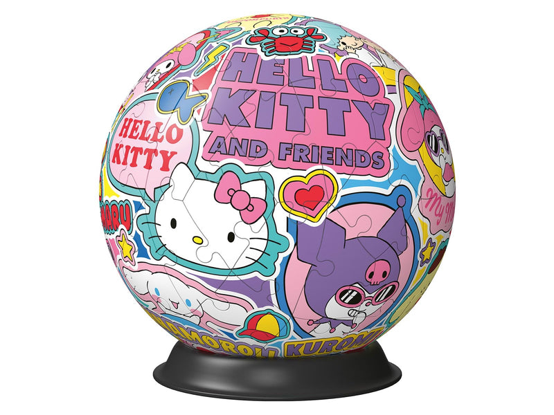 Ravensburger Puzzle-Ball Hello Kitty and Friends 3D Puzzle