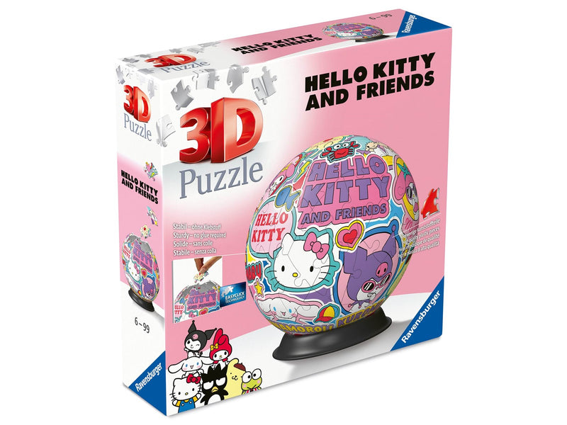 Ravensburger Puzzle-Ball Hello Kitty and Friends 3D Puzzle