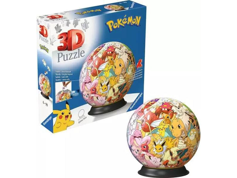 Ravensburger Puzzle Ball: Pokémon - Kanto Region 3D Puzzle