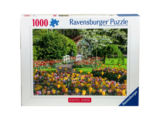 Ravensburger Puzzle Beautiful Gardes - Keukenhof Gardens - Netherlands 1000p