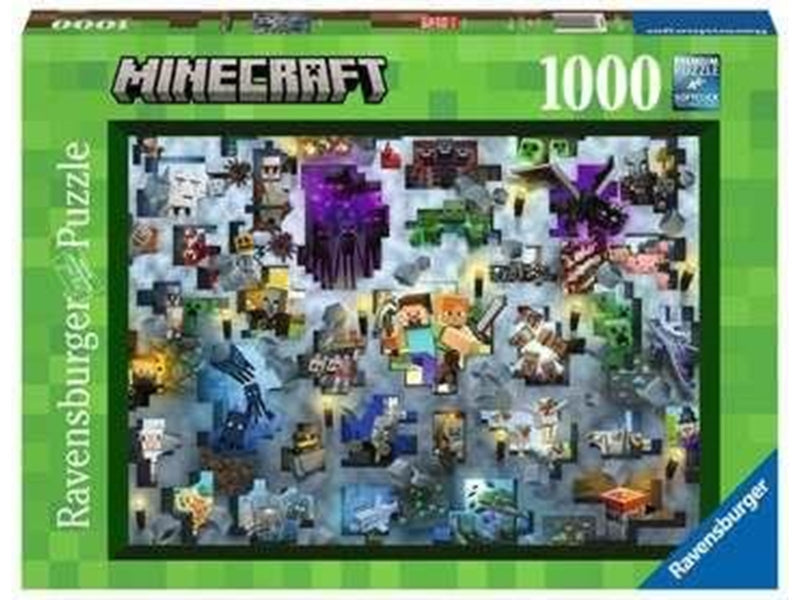 Ravensburger Puzzle Minecraft Mobs 1000p