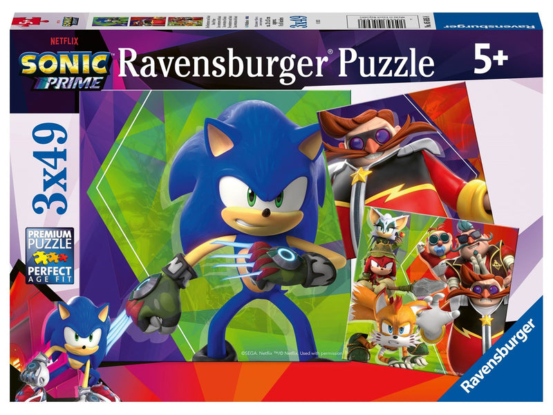 Ravensburger Sonic Prime 3x49p
