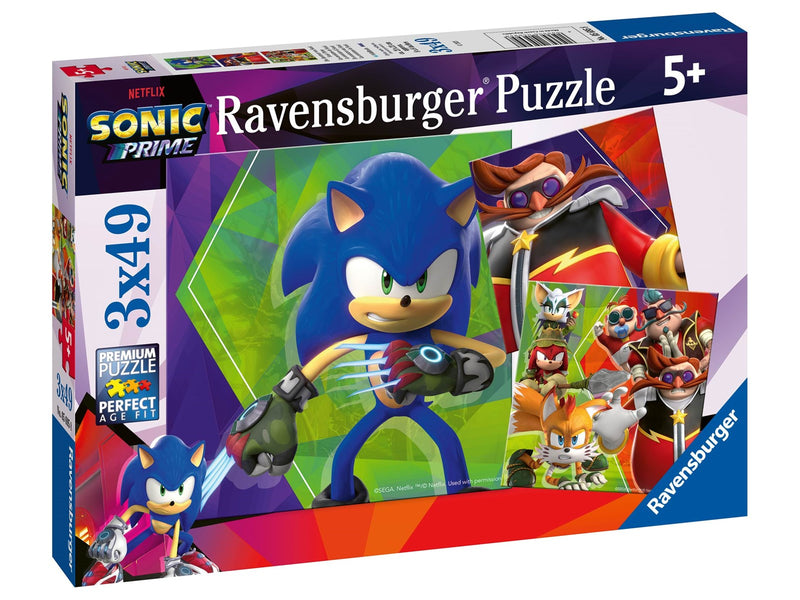 Ravensburger Sonic Prime 3x49p