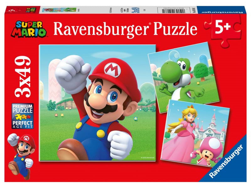 Ravensburger Super Mario 3x49pcs