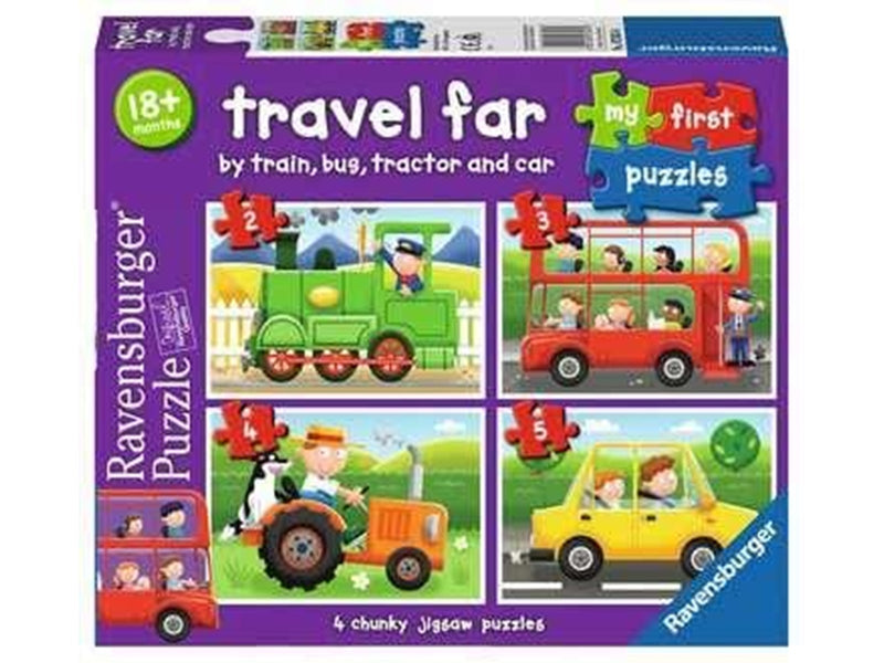 Ravensburger Travel Far my first puzzle2/3/4/5p