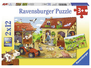 Ravensburger Working On The Farm 2x12p