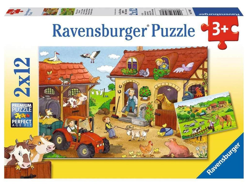 Ravensburger Working On The Farm 2x12p