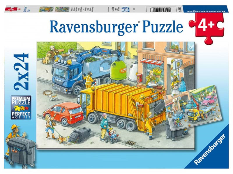 Ravensburger Working Trucks 2x24p