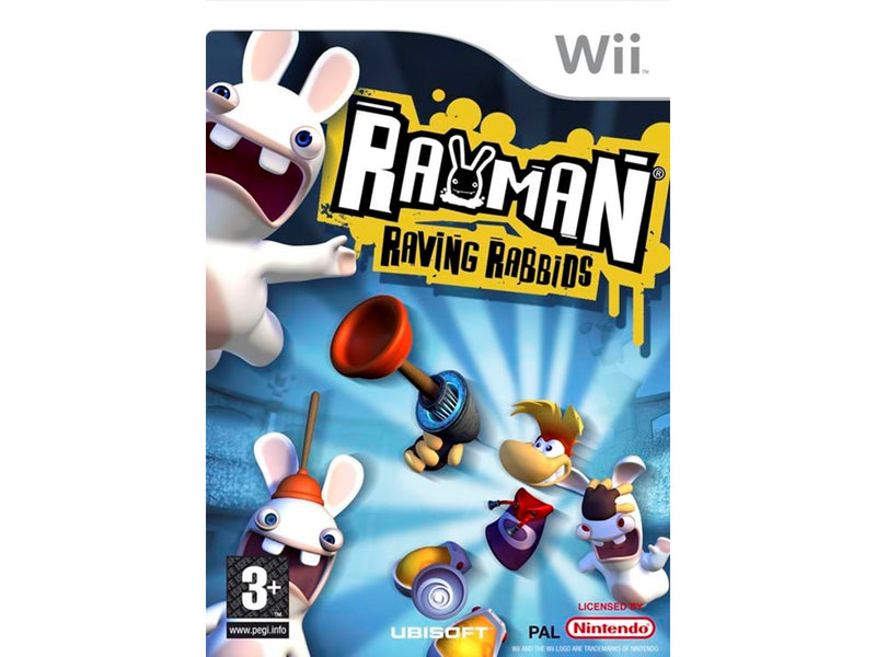 Rayman Raving Rabbids - Nintendo Wii - Action - PEGI 7