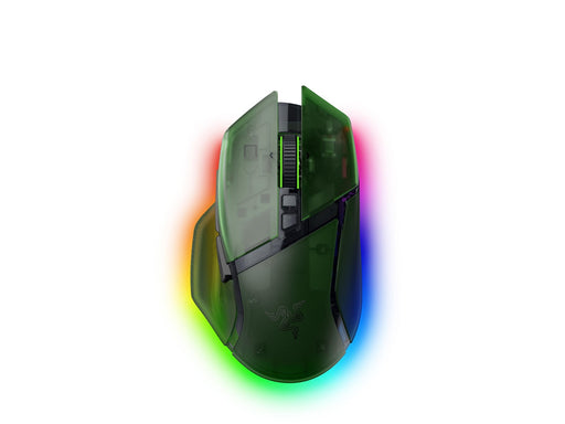 Razer Basilisk V3 Pro 35K Wireless (Phantom Green) - Gaming Maus (Grün)