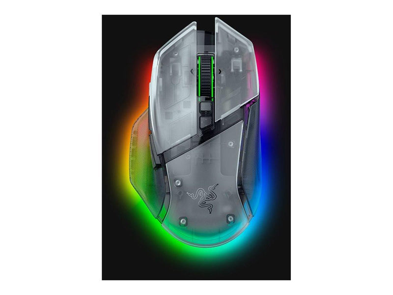 Razer Basilisk V3 Pro 35K Wireless (Phantom White) - Gaming Maus (Weiß)