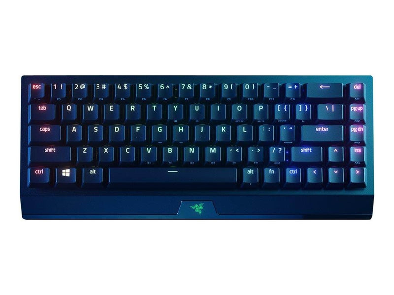 Razer BlackWidow V3 Mini - Yellow - US - Tastatur - Englisch (US) - Schwarz