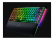 Razer BlackWidow V4 75% Hotswap - Tactile Mechanical - Phantom Green Edition - Gaming Tastatur (TKL) - 75% - Englisch (US) - Grün