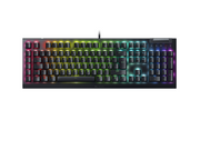 Razer BlackWidow V4 Low-Profile TKL HyperSpeed - Orange Mechanical (Tactile) - Gaming Tastatur (TKL) - 80% - Französisch - Schwarz