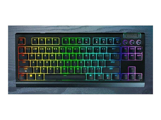Razer BlackWidow V4 TKL HyperSpeed - Orange Mechanical - Gaming Tastatur (TKL) - 80% - Englisch (US) - Schwarz