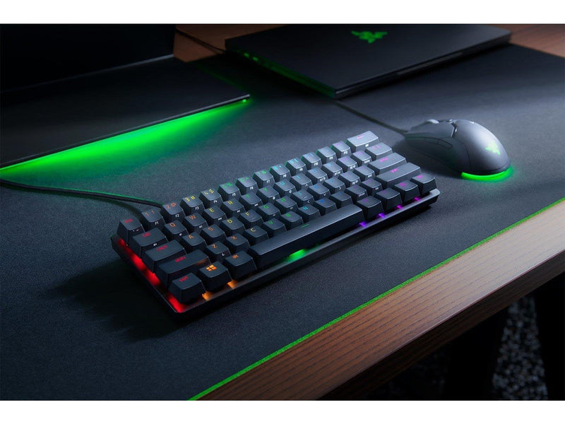 Razer Huntsman Mini 60% (Red Switch) - Gaming Tastatur (TKL) - 60% - Französisch - Schwarz