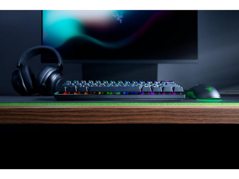 Razer Huntsman Mini 60% (Red Switch) - Gaming Tastatur (TKL) - 60% - Französisch - Schwarz