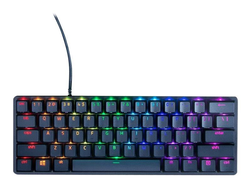Razer Huntsman Mini Clicky - Black - US - Gaming Tastatur (TKL) - Englisch (US) - Schwarz