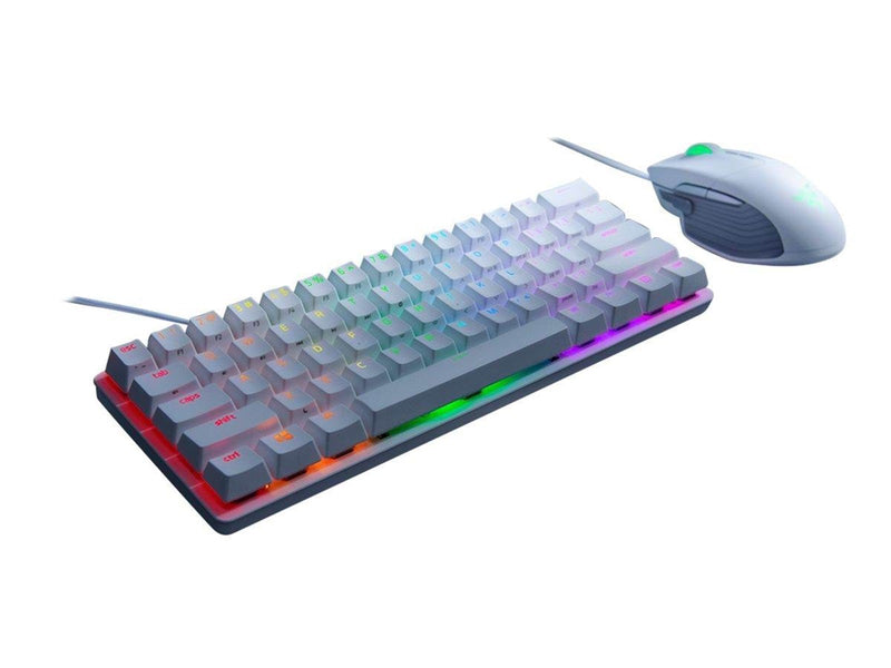 Razer Huntsman Mini Linear - Mercury - US - Tastatur - Englisch (US) - Weiss