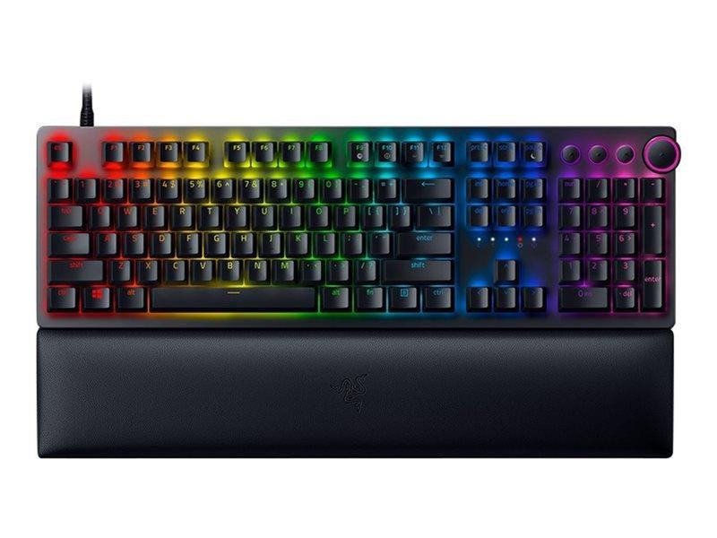 Razer Huntsman V2 Optical Purple - DE - Tastatur - Deutsch - Schwarz