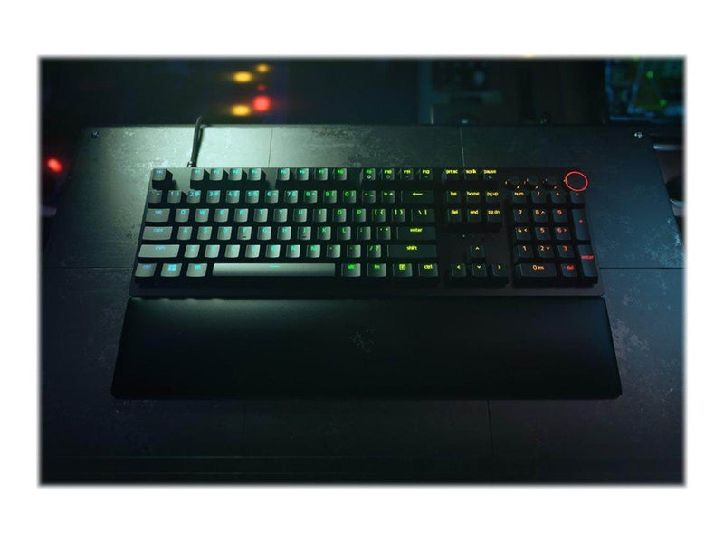 Razer Huntsman V2 Optical Purple - DE - Tastatur - Deutsch - Schwarz