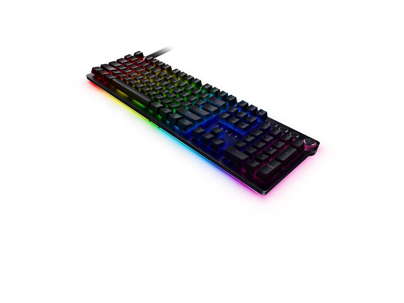 Razer Huntsman V2 Optical Purple - DE - Tastatur - Deutsch - Schwarz