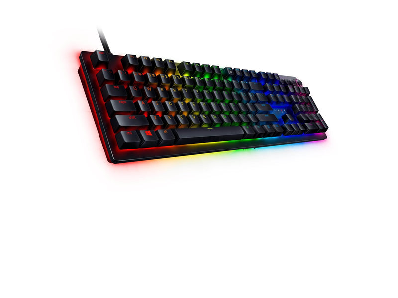Razer Huntsman V2 Optical Purple - DE - Tastatur - Deutsch - Schwarz