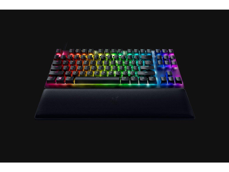 Razer Huntsman V2 - Optical Red (Linear) - Gaming Tastatur (TKL) - 80% - Französisch - Schwarz