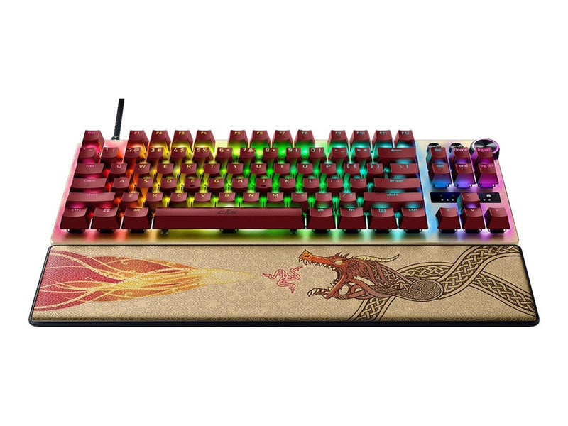 Razer Huntsman V3 Pro TKL - Analog Optical Gen-2 - Counter-Strike 2 Edition - Gaming Tastatur (TKL) - 80% - Englisch (US) - Gold