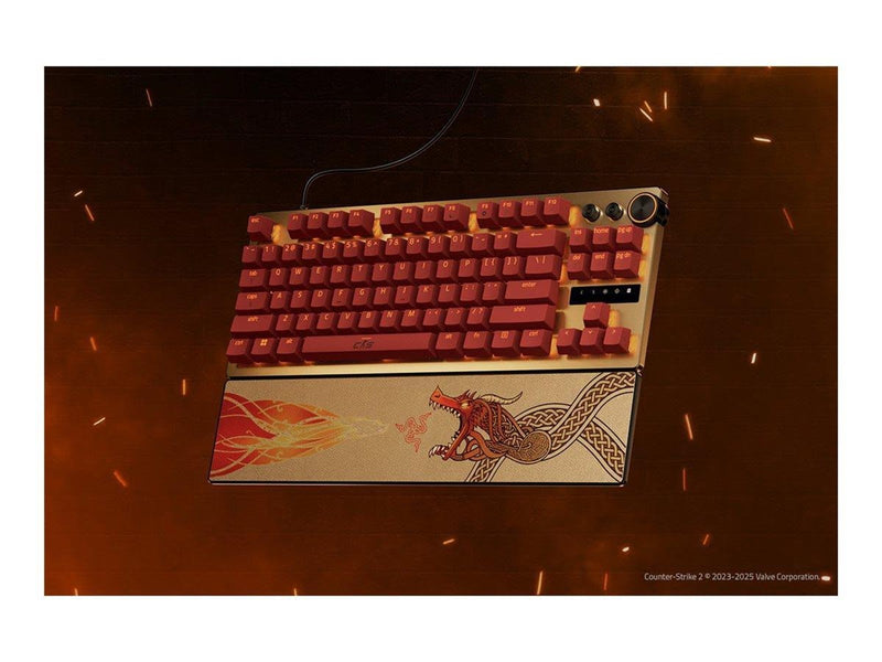 Razer Huntsman V3 Pro TKL - Analog Optical Gen-2 - Counter-Strike 2 Edition - Gaming Tastatur (TKL) - 80% - Englisch (US) - Gold