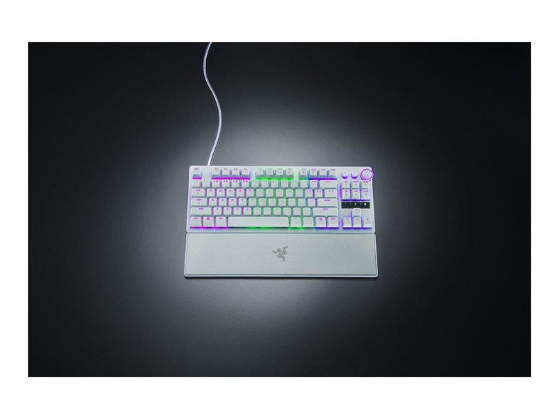 Razer Huntsman V3 Pro TKL - Analog Optical Gen-2 - Gaming Tastatur (TKL) - 80% - Englisch (US) - Weiss